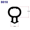 uPVC Window & Door Gasket Seal Double Glazing Bubble Rubber