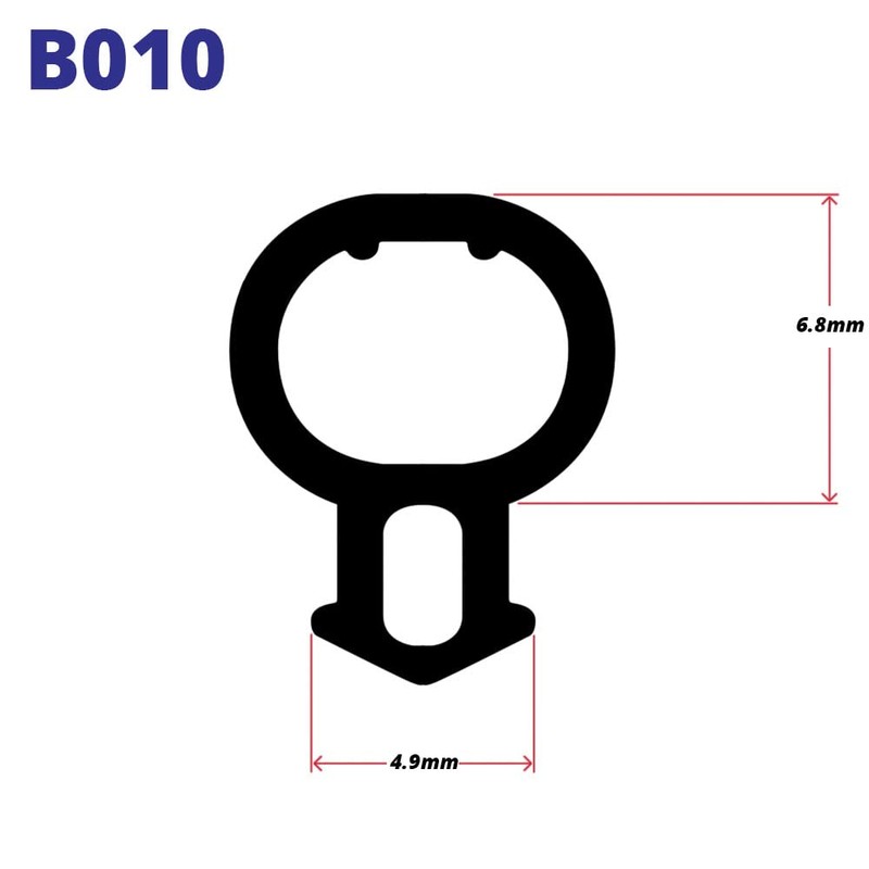 uPVC Window & Door Gasket Seal Double Glazing Bubble Rubber