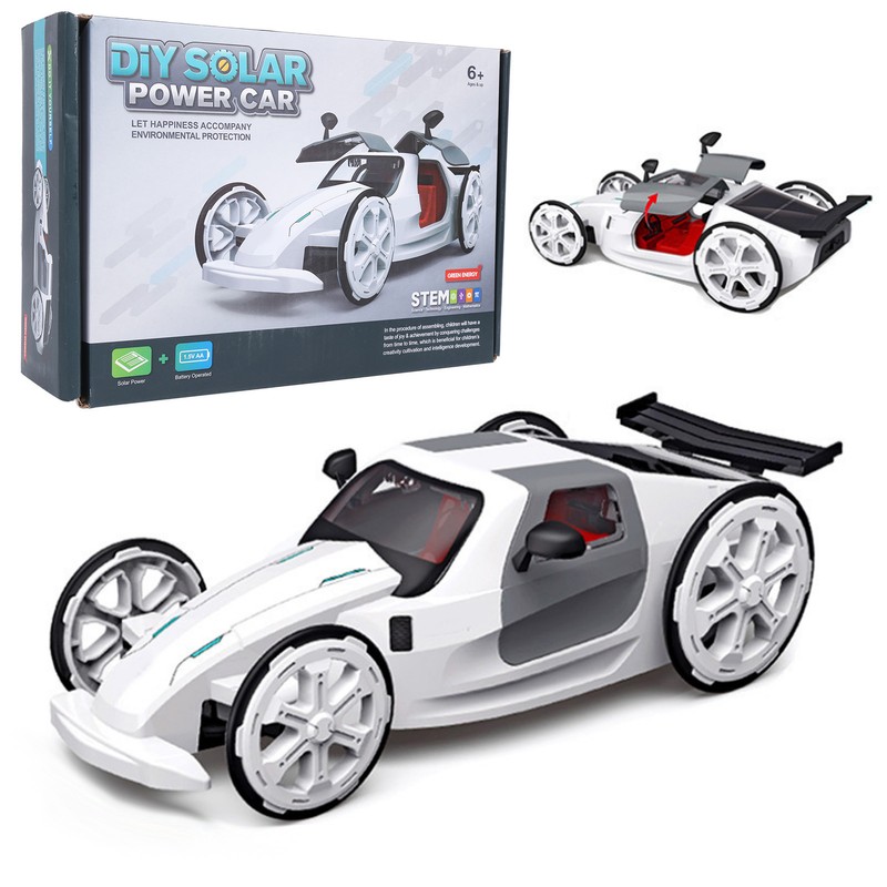 Solar Toys Car Kits for Children Kids Science Education Self