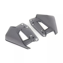 Motorcycle Front Left Right Windshield Side Panel Kit Side Spoiler Spoiler Windscreen Motorcycle for R1300GS 2024 (Grey)