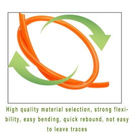 AOPANDA Pneumatic Tubing Pipe 5/16" OD Orange Air Compressor PU Line Hose Tube for Water Fluid Transfer 12 Meter 39.4ft