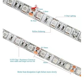 Plant Light for Indoor Plants,16.4FT Full Spectrum LED Plant Grow Light Strips,Red & Blue 5:1,Waterproof,Flexible Growing Lamp for Greenhouse Hydroponics (Waterproof)