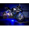 LEDGlow 6pc Advanced Blue LED Motorcycle Accent Neon Underglow Lighting