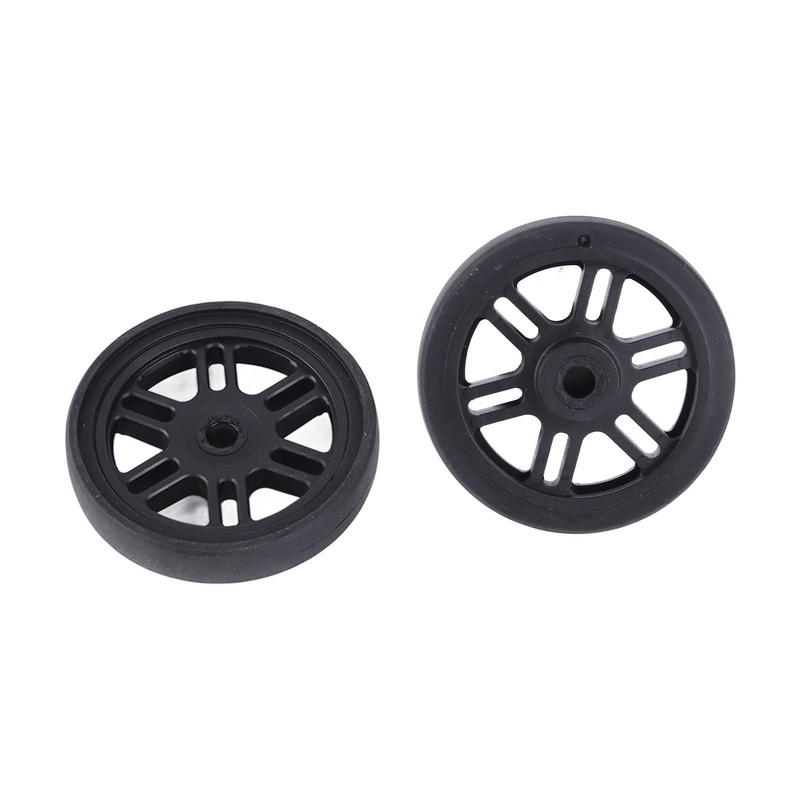 4 Sets Suitcase Repair Wheels with Covers PVC Wheel Casters
