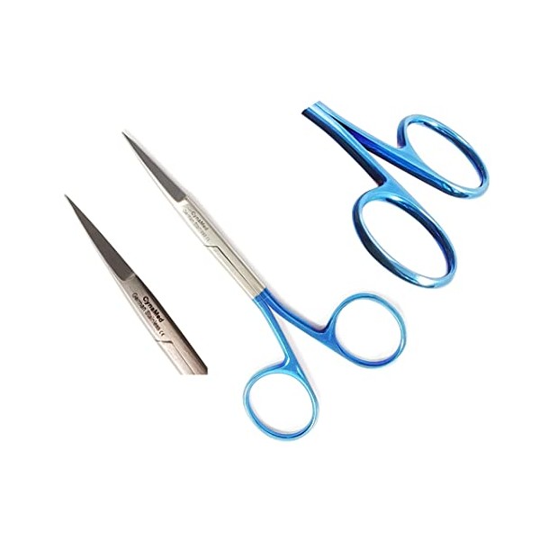 Premium German - Iris Micro Dissecting Scissors,Gum Scissors,Suture Scissors Eye/Dental