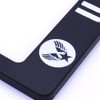 Air Force License Plate Frame, 2 Pieces, Matte, Black, US