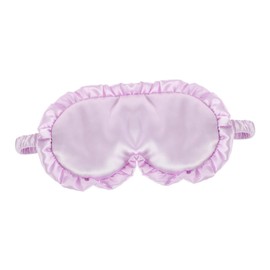 Ipetboom Cute Imitated Silk Eye Mask for Women Light Blocking Sleep Mask for Travel and Sleep Soft Comfortable Eye Cover for Naps Office and Relaxation