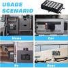 US Universal Metal Car Storage Box Small Cargo Pocket Molle