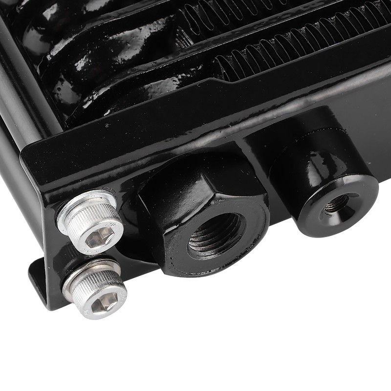 Engine Oil Cooler Universal Cooling Radiator Fit for Monkey Car