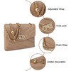 VNFIOEI Women's Small Shoulder Bag Elegant Handbag, apricot
