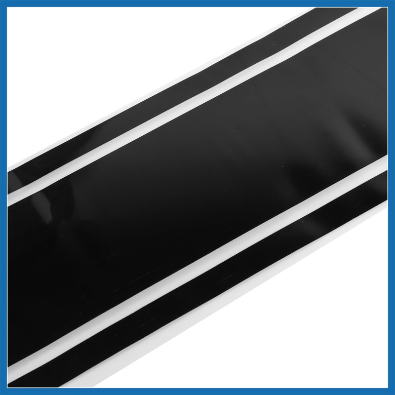 A ABSOPRO 3.94"x70.87" Car Hood Stripe Pattern Sticker Exterior Decal