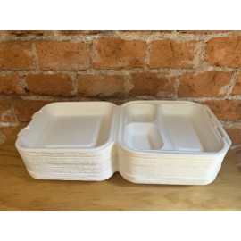 Contenedor Biodegradable Con Divisiones 8x8 300 Pz                                                                                                    
