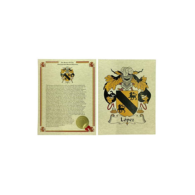 Lopez - Coat of Arms and Last Name History -