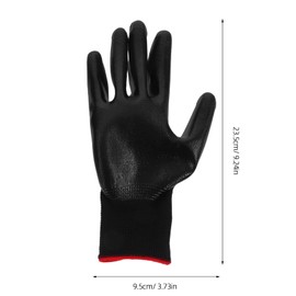 Operitacx Construction Gloves 12 Pairs of Hand Protection Gloves for Welding Farming and Food Handling Textured for Enhanced Grip