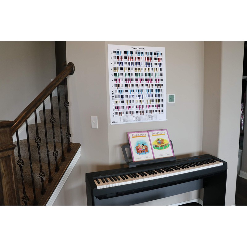 Piano Chord and Scale Poster Chart for Piano Players and