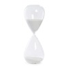 Bey-Berk 90-Minute Crystal Sand Timer with Red Orange Sand