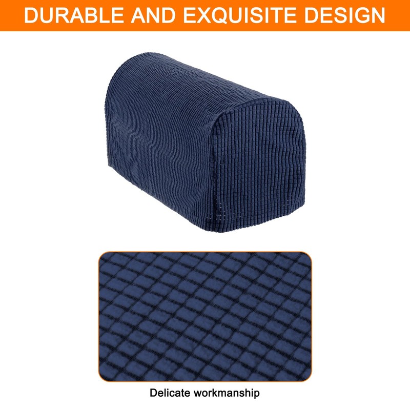 uxcell Stretch Armrest Covers Armchair Anti-Slip for Chairs Sofas Couch