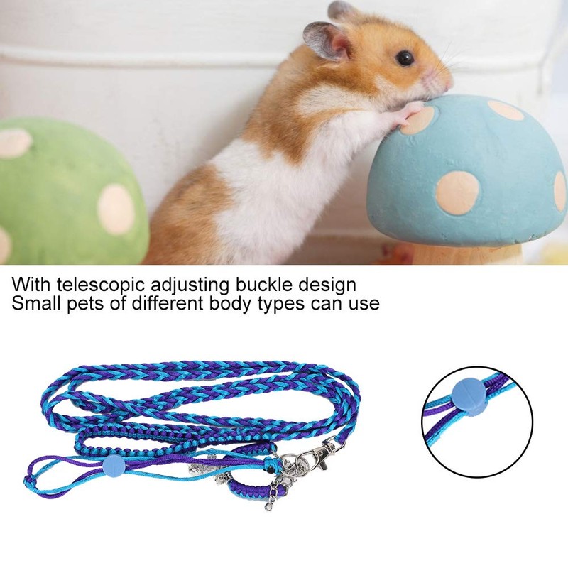 Jeanoko Small Pet Animal Leash Harness Convenient for Sugar Glider
