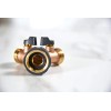 Orbit Brass Garden Hose Splitter Connector Convert One Faucet Into
