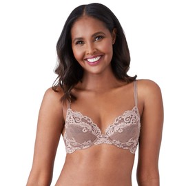 Wacoal Women's Instant Icon Underwire Bra, Cafe Au Lait, 32DDD