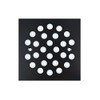 4-1/4 Inch Screw-in Square Floor Drain Cover Replacement Shower Grates
