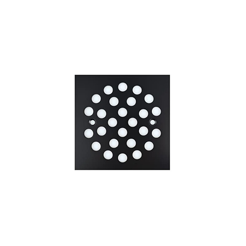 4-1/4 Inch Screw-in Square Floor Drain Cover Replacement Shower Grates