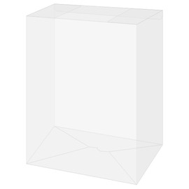 Display Geek, 1 x Plastic Pop Protector Compatible with 6 inch Demon Slayer Mini Nezuko in Box #883 Super Size Funko Pop Box, Kollector Protector