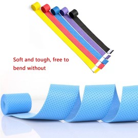SHULLIN 10 PCS Tennis Racket Grip Tape Badminton Racket Grips Tennis Badminton Rackets Grips Tape Non-Slip Handle Grip Tape Racquet Grip Tape Squash Grips Overgrip Handle Grip Tape (5 Colors)