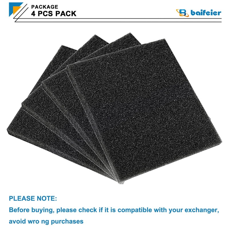 Baifeier 4 PCS 16031 Replacement Foam Filter for Venmar C12