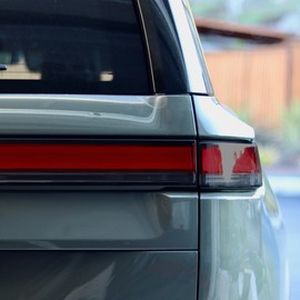 TWRAPS Tail Lights Smoke Tint PPF for Rivian R1T & Rivian R1S 2021-2026, Medium Smoke 50% VLT/Smokey Taillamp Cover - Durable 8mil Paint Protection Film Guard Rivian Accessories