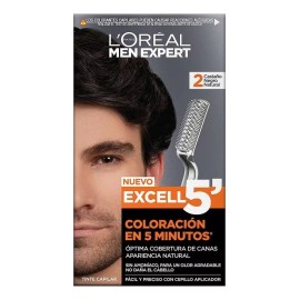 L'Oréal Paris Tinte Capilar De Canas Castaño Negro  L'oreal Men Expert