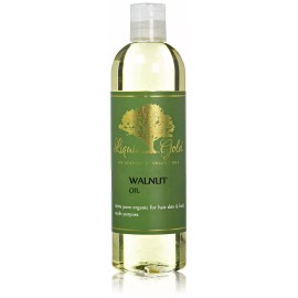 LIQUID GOLD 12 Oz Premium Liquid Gold Walnut Carrier Oil Pure&Organic Skin Hair Nails Health