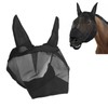 Horse Face Cover Fine Mesh Fly Guard Breathable Prevent Bites