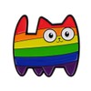 RAMGLYO Pride Pin Rainbow Pins Gay Pride Inspirational Quotes Rainbow