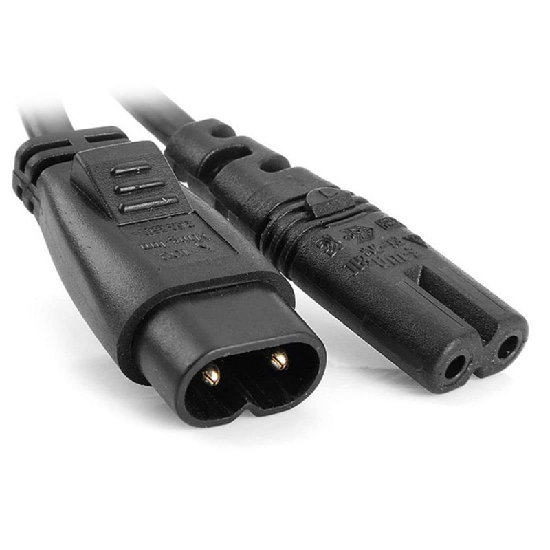 chenyang IEC 60320 C8 Plug to C7 Receptacle Male to