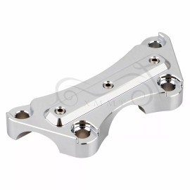 Unbranded Motorcycle Billet 1" Handlebar Riser Top Clamp For Harley 1997-19 Touring models