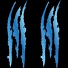 Claw Marks Headlight Decals Stickers Stripes Scratch Decal Vinyl for