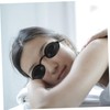 Baluue 2pcs Tanning Bed Goggles Protection Mask for Hair Removal