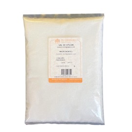 Sal Epsom Sulfato de Magnesio natural USP Alimenticio 5 kilos