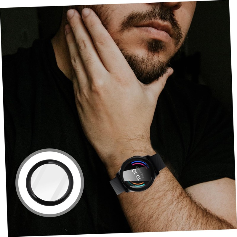 MERRYHAPY 3pcs Full Coverage Screen Protector for Watch Scratch Protective