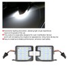 2Pcs LED Wing Mirror Courtesy Light Exterior Floor Lamp Fit