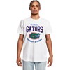 Mister Tee Men's T-Shirt Florida Gators Graphic Print Tee White