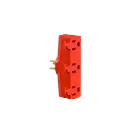 Leviton R52-00699-000 Triple Tap Plug-In Outlet Adapter