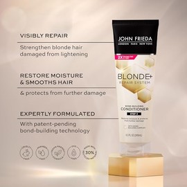 John Frieda Blonde+ Hair Repair System Acondicionador, 245mL