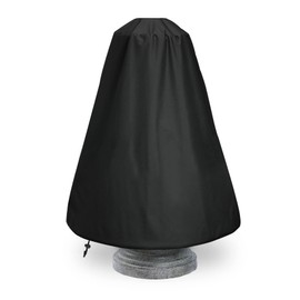 ZJYWSCH Outdoor Waterproof 40x50 Heavy Duty Garden Water Fountain Covers for Winter Patio Fountain Protector Weather Resistant