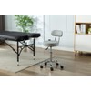 Artechworks Adjustable Rolling Swivel Massage Stool for Salon Spa Tattoo