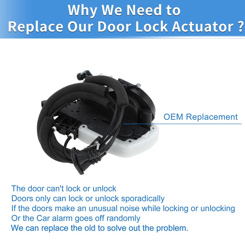VekAuto Power Door Lock Actuator Motor for Nissan Rogue 2008-2015