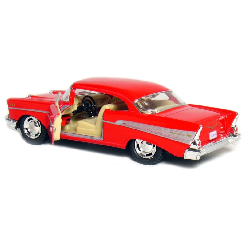5 1957 Chevy Bel Air Coupe 1:40 Scale (Red) by