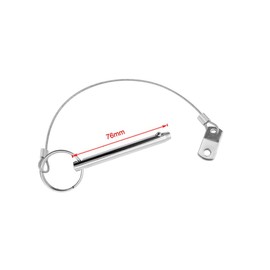 zalati Quick Release Pin 316 Stainless Steel with Lanyards for Boat Bimini Top