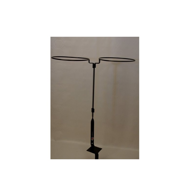 Tall Double Ground Mount Flower Holder